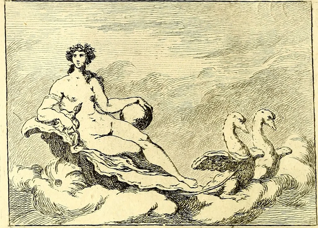 An illustration from Iconologie tirée de divers auteurs : ouvrage utile aux gens de lettres, aux poëtes, aux artistes, & généralement à tous les amateurs des beaux arts, 1759, leaf 107