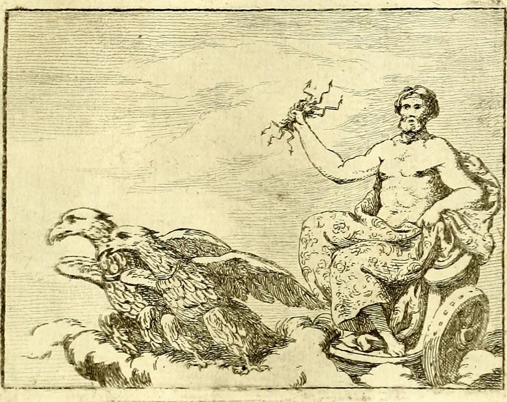 An illustration from Iconologie tirée de divers auteurs : ouvrage utile aux gens de lettres, aux poëtes, aux artistes, & généralement à tous les amateurs des beaux arts, 1759, leaf 110