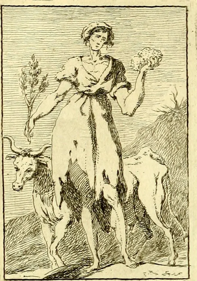 An illustration from Iconologie tirée de divers auteurs : ouvrage utile aux gens de lettres, aux poëtes, aux artistes, & généralement à tous les amateurs des beaux arts, 1759, leaf 116