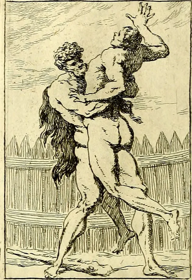 An illustration from Iconologie tirée de divers auteurs : ouvrage utile aux gens de lettres, aux poëtes, aux artistes, & généralement à tous les amateurs des beaux arts, 1759, leaf 121