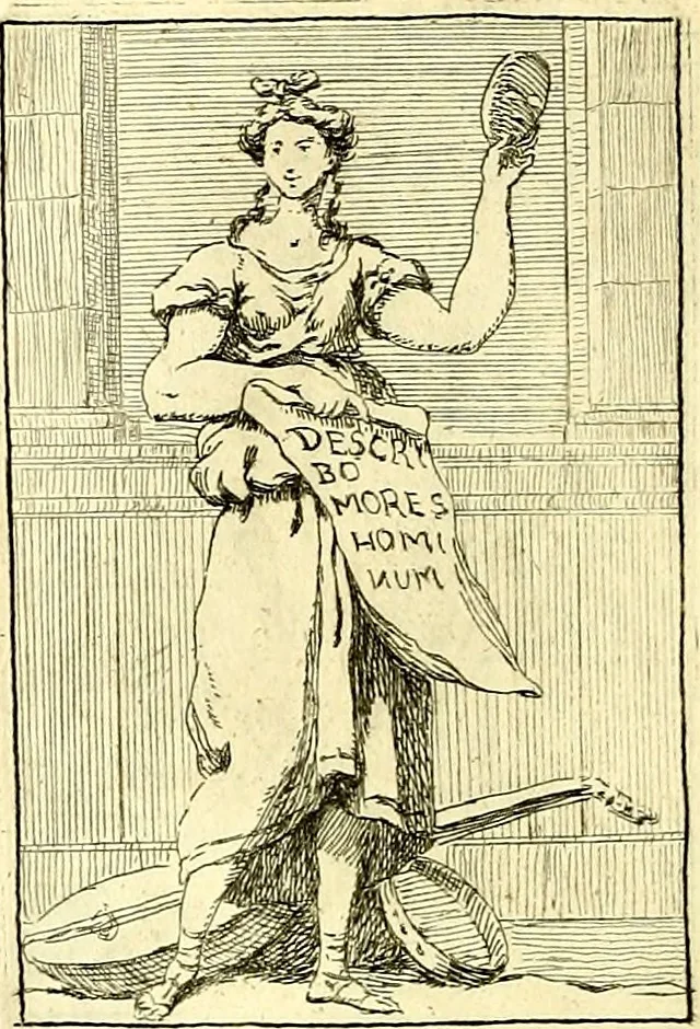 An illustration from Iconologie tirée de divers auteurs : ouvrage utile aux gens de lettres, aux poëtes, aux artistes, & généralement à tous les amateurs des beaux arts, 1759, leaf 123