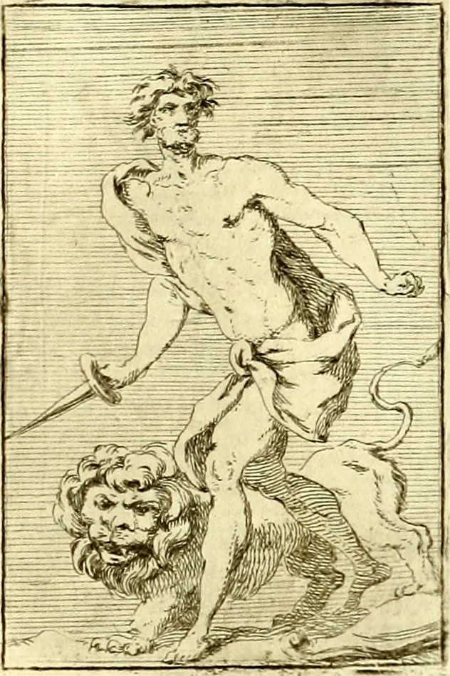An illustration from Iconologie tirée de divers auteurs : ouvrage utile aux gens de lettres, aux poëtes, aux artistes, & généralement à tous les amateurs des beaux arts, 1759, leaf 126