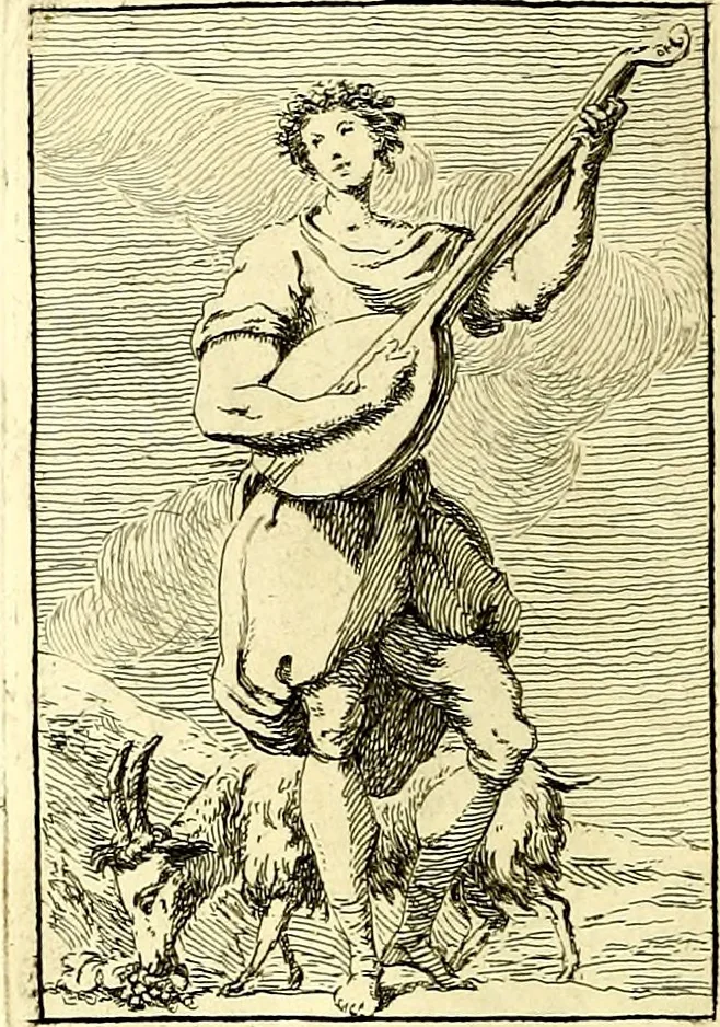 An illustration from Iconologie tirée de divers auteurs : ouvrage utile aux gens de lettres, aux poëtes, aux artistes, & généralement à tous les amateurs des beaux arts, 1759, leaf 127
