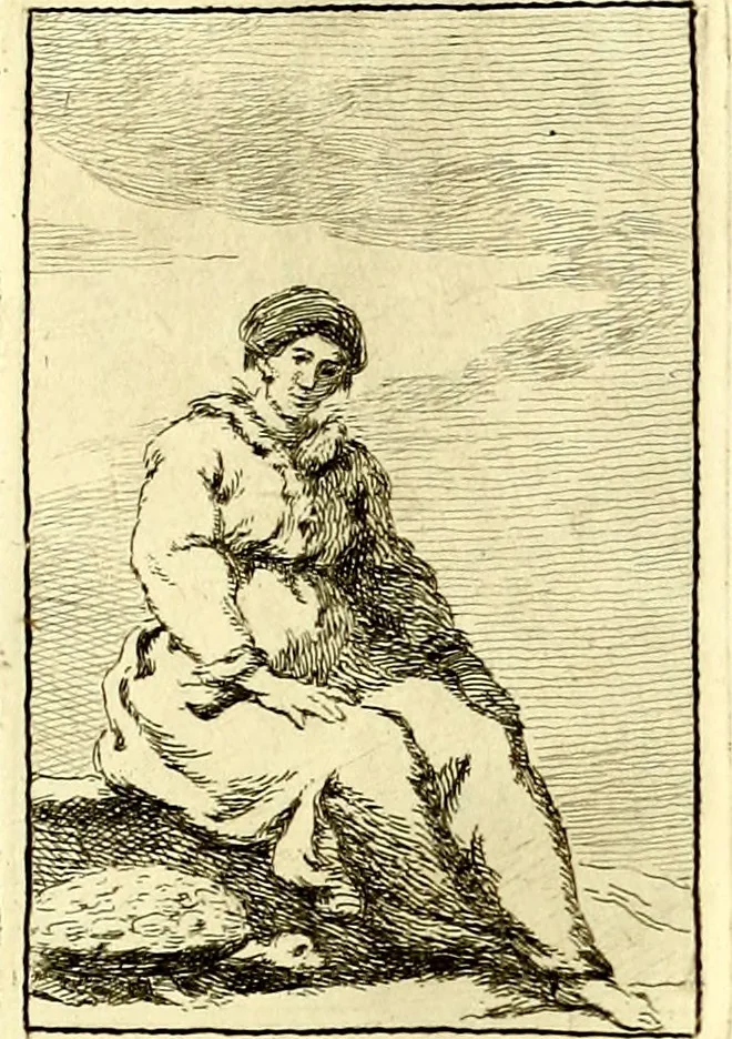 An illustration from Iconologie tirée de divers auteurs : ouvrage utile aux gens de lettres, aux poëtes, aux artistes, & généralement à tous les amateurs des beaux arts, 1759, leaf 128