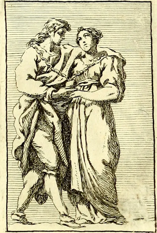 An illustration from Iconologie tirée de divers auteurs : ouvrage utile aux gens de lettres, aux poëtes, aux artistes, & généralement à tous les amateurs des beaux arts, 1759, leaf 132