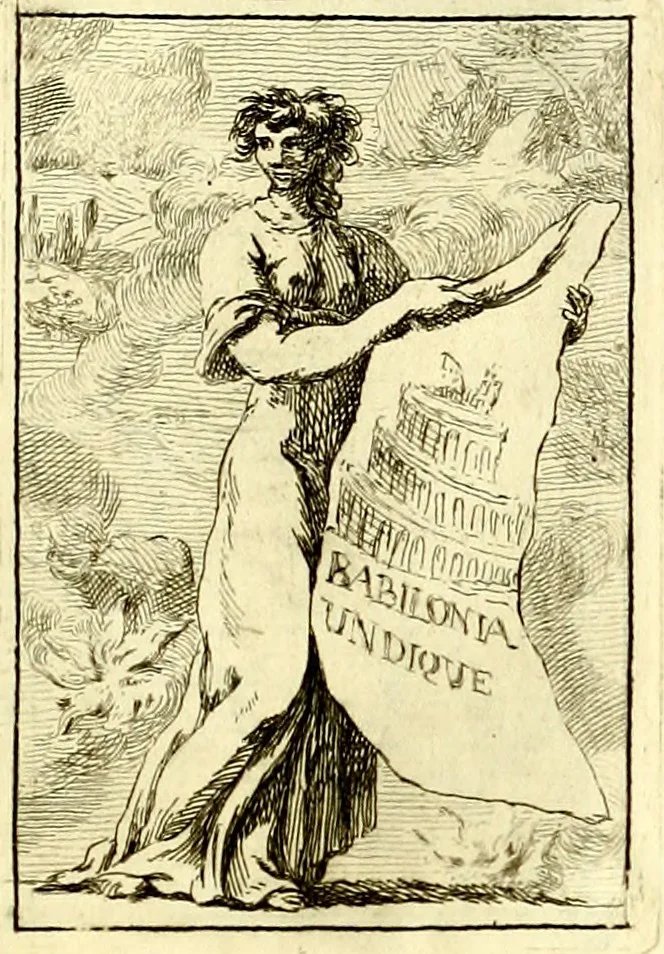 An illustration from Iconologie tirée de divers auteurs : ouvrage utile aux gens de lettres, aux poëtes, aux artistes, & généralement à tous les amateurs des beaux arts, 1759, leaf 136