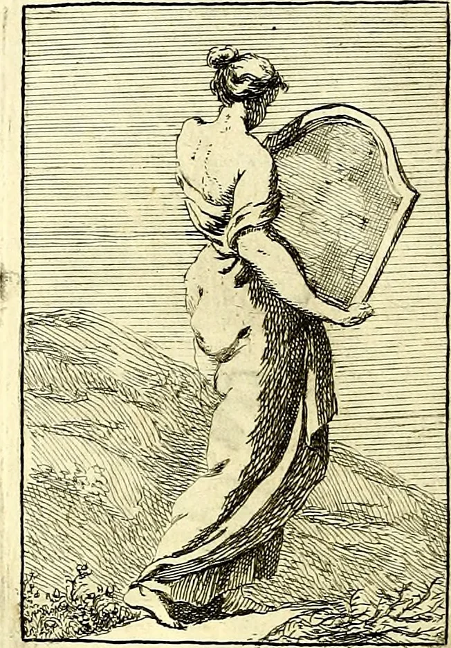 An illustration from Iconologie tirée de divers auteurs : ouvrage utile aux gens de lettres, aux poëtes, aux artistes, & généralement à tous les amateurs des beaux arts, 1759, leaf 139