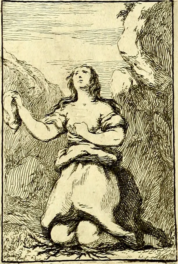 An illustration from Iconologie tirée de divers auteurs : ouvrage utile aux gens de lettres, aux poëtes, aux artistes, & généralement à tous les amateurs des beaux arts, 1759, leaf 150