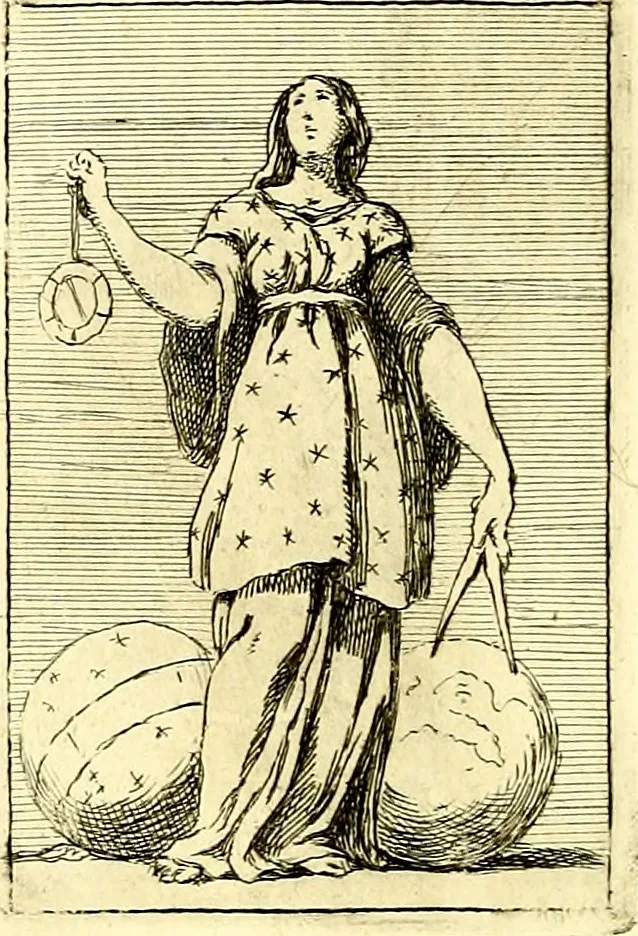 An illustration from Iconologie tirée de divers auteurs : ouvrage utile aux gens de lettres, aux poëtes, aux artistes, & généralement à tous les amateurs des beaux arts, 1759, leaf 157