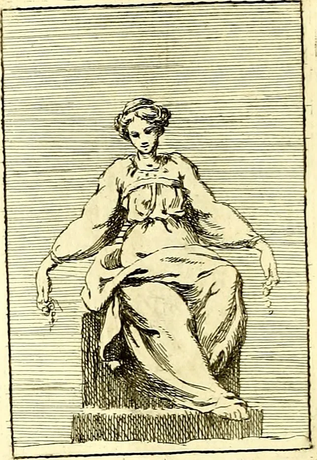 An illustration from Iconologie tirée de divers auteurs : ouvrage utile aux gens de lettres, aux poëtes, aux artistes, & généralement à tous les amateurs des beaux arts, 1759, leaf 159