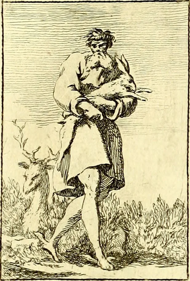 An illustration from Iconologie tirée de divers auteurs : ouvrage utile aux gens de lettres, aux poëtes, aux artistes, & généralement à tous les amateurs des beaux arts, 1759, leaf 160
