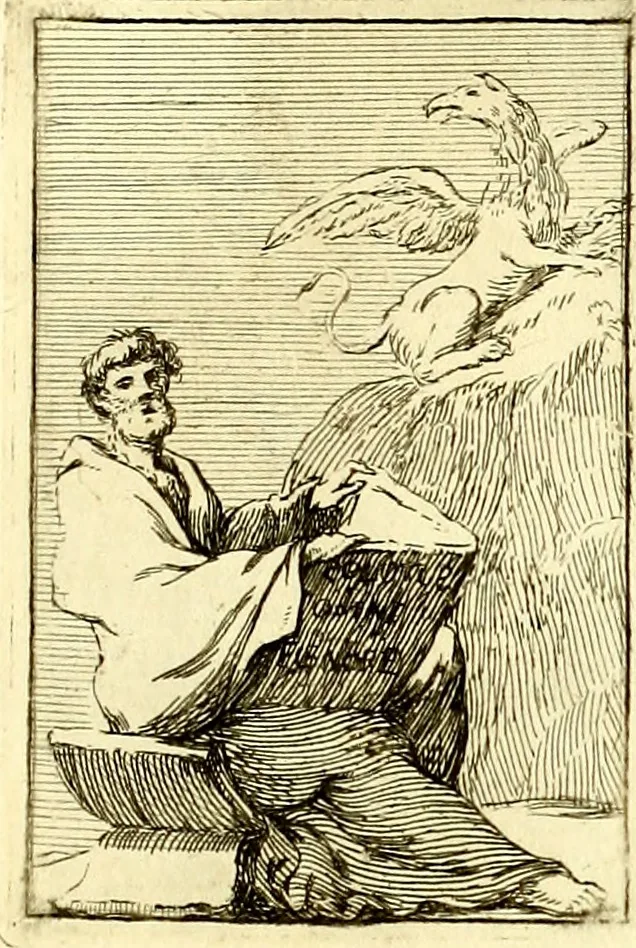 An illustration from Iconologie tirée de divers auteurs : ouvrage utile aux gens de lettres, aux poëtes, aux artistes, & généralement à tous les amateurs des beaux arts, 1759, leaf 162
