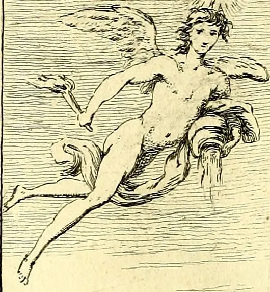 An illustration from Iconologie tirée de divers auteurs : ouvrage utile aux gens de lettres, aux poëtes, aux artistes, & généralement à tous les amateurs des beaux arts, 1759, leaf 163