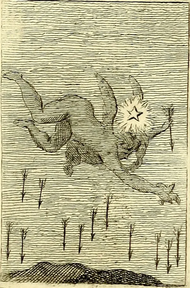 An illustration from Iconologie tirée de divers auteurs : ouvrage utile aux gens de lettres, aux poëtes, aux artistes, & généralement à tous les amateurs des beaux arts, 1759, leaf 164