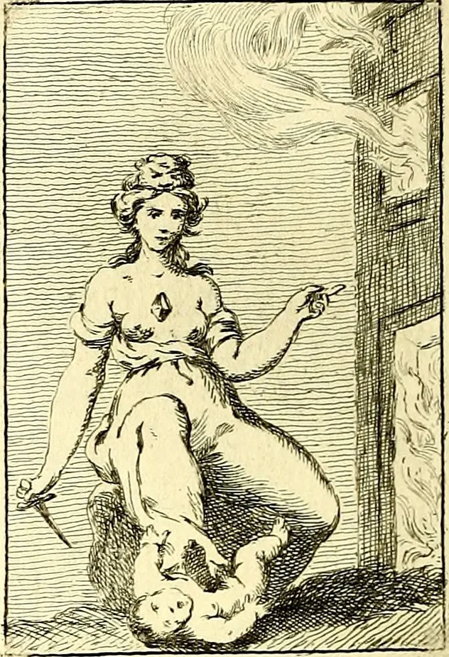 An illustration from Iconologie tirée de divers auteurs : ouvrage utile aux gens de lettres, aux poëtes, aux artistes, & généralement à tous les amateurs des beaux arts, 1759, leaf 165