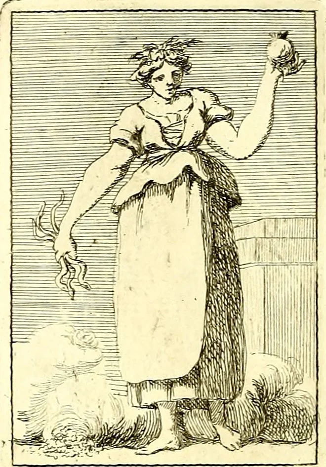 An illustration from Iconologie tirée de divers auteurs : ouvrage utile aux gens de lettres, aux poëtes, aux artistes, & généralement à tous les amateurs des beaux arts, 1759, leaf 173