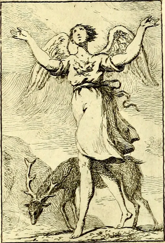 An illustration from Iconologie tirée de divers auteurs : ouvrage utile aux gens de lettres, aux poëtes, aux artistes, & généralement à tous les amateurs des beaux arts, 1759, leaf 176