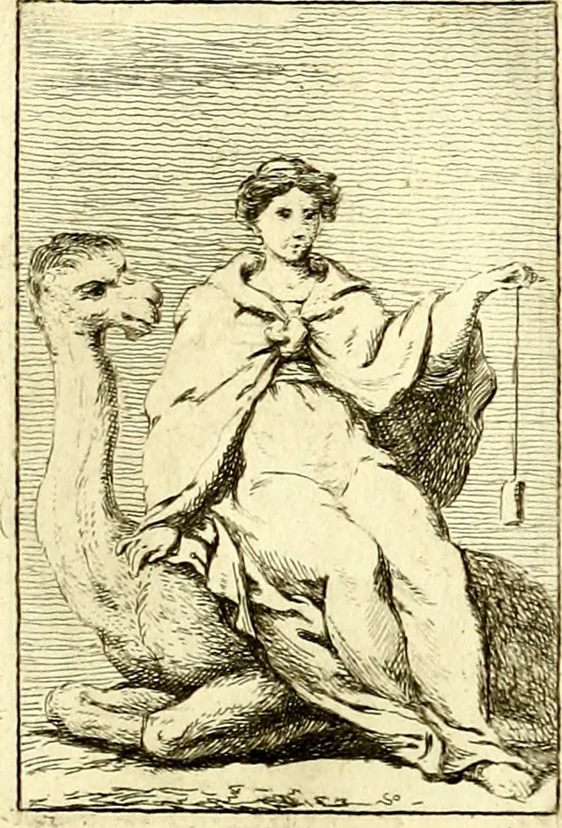 An illustration from Iconologie tirée de divers auteurs : ouvrage utile aux gens de lettres, aux poëtes, aux artistes, & généralement à tous les amateurs des beaux arts, 1759, leaf 188