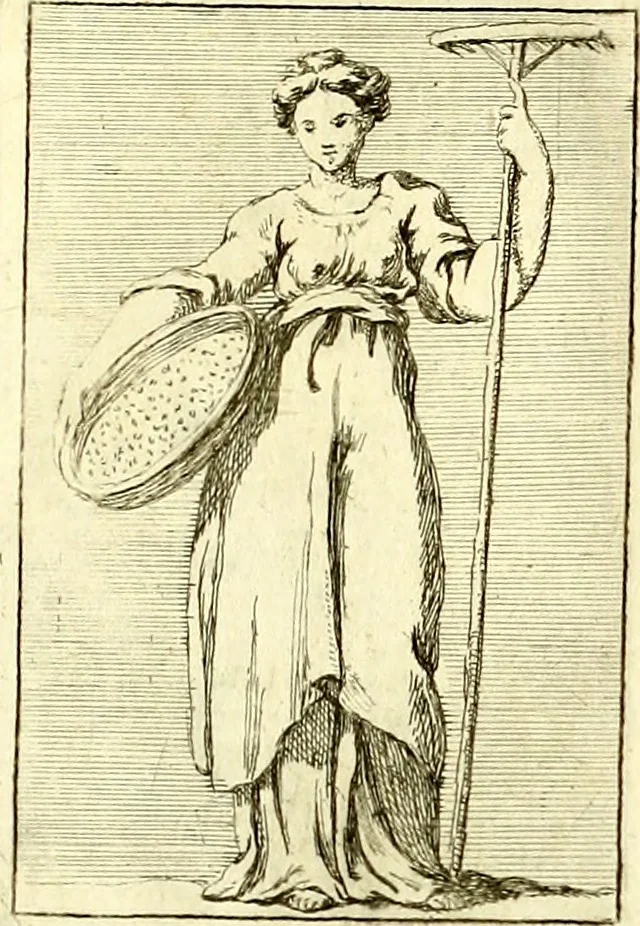 An illustration from Iconologie tirée de divers auteurs : ouvrage utile aux gens de lettres, aux poëtes, aux artistes, & généralement à tous les amateurs des beaux arts, 1759, leaf 190