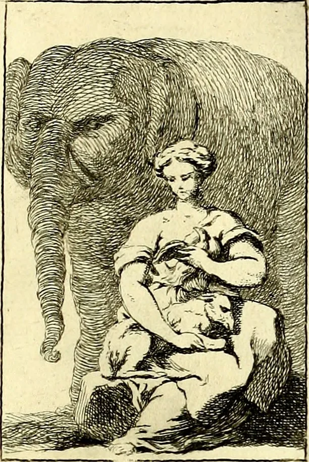 An illustration from Iconologie tirée de divers auteurs : ouvrage utile aux gens de lettres, aux poëtes, aux artistes, & généralement à tous les amateurs des beaux arts, 1759, leaf 196