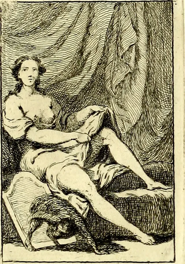 An illustration from Iconologie tirée de divers auteurs : ouvrage utile aux gens de lettres, aux poëtes, aux artistes, & généralement à tous les amateurs des beaux arts, 1759, leaf 202