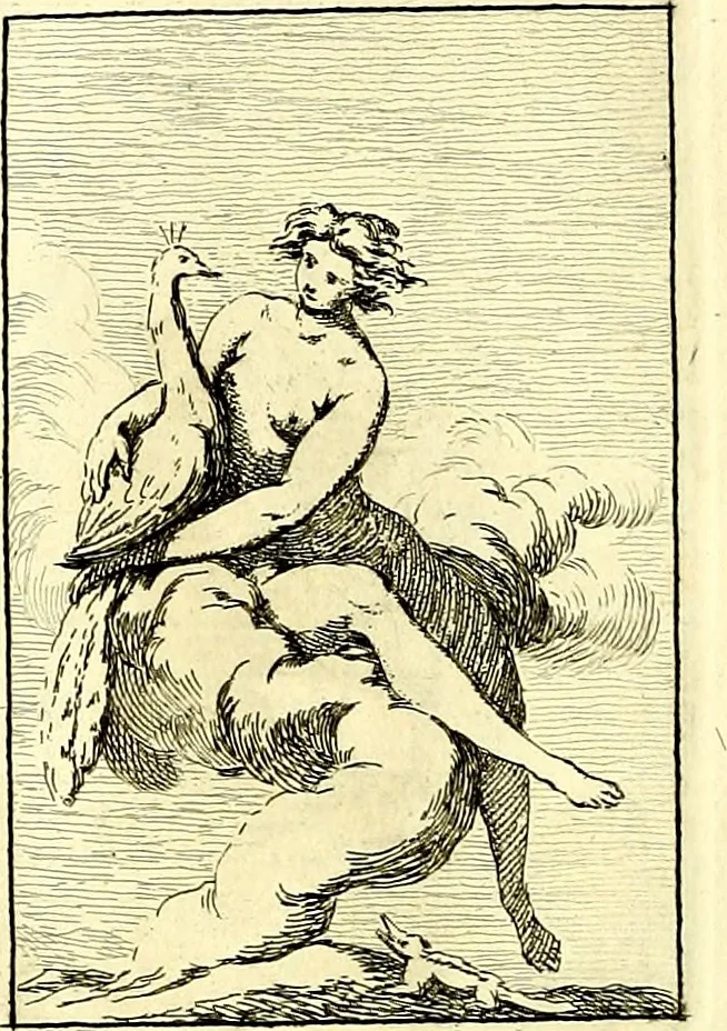 An illustration from Iconologie tirée de divers auteurs : ouvrage utile aux gens de lettres, aux poëtes, aux artistes, & généralement à tous les amateurs des beaux arts, 1759, leaf 205