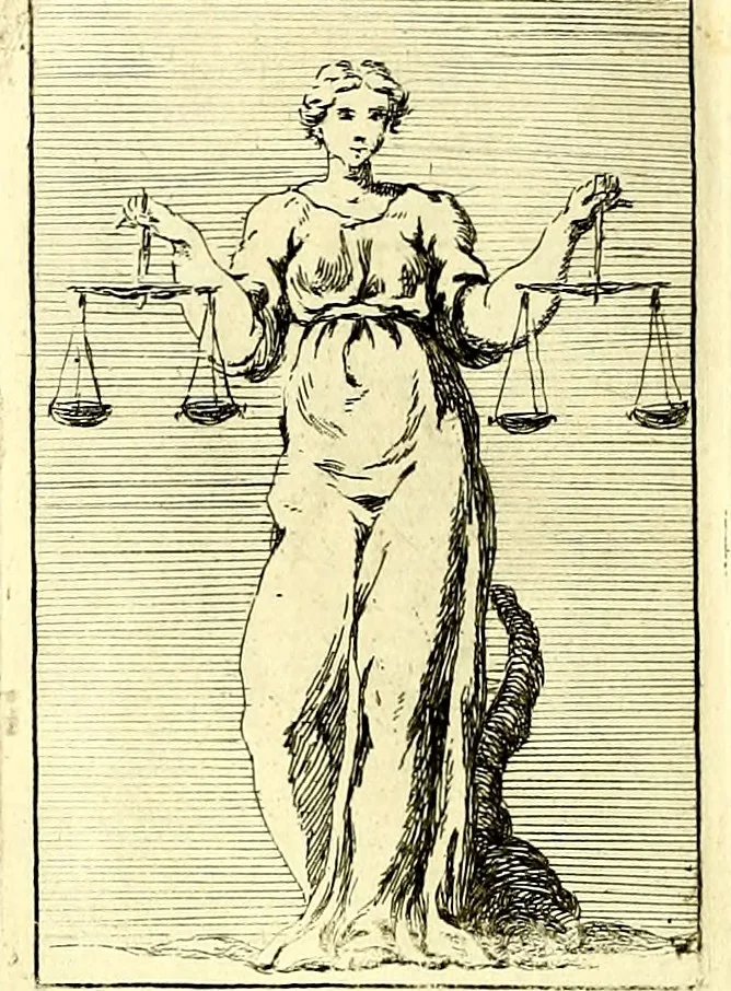 An illustration from Iconologie tirée de divers auteurs : ouvrage utile aux gens de lettres, aux poëtes, aux artistes, & généralement à tous les amateurs des beaux arts, 1759, leaf 213