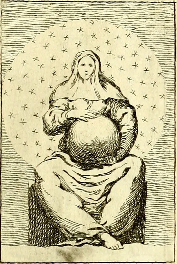 An illustration from Iconologie tirée de divers auteurs : ouvrage utile aux gens de lettres, aux poëtes, aux artistes, & généralement à tous les amateurs des beaux arts, 1759, leaf 222