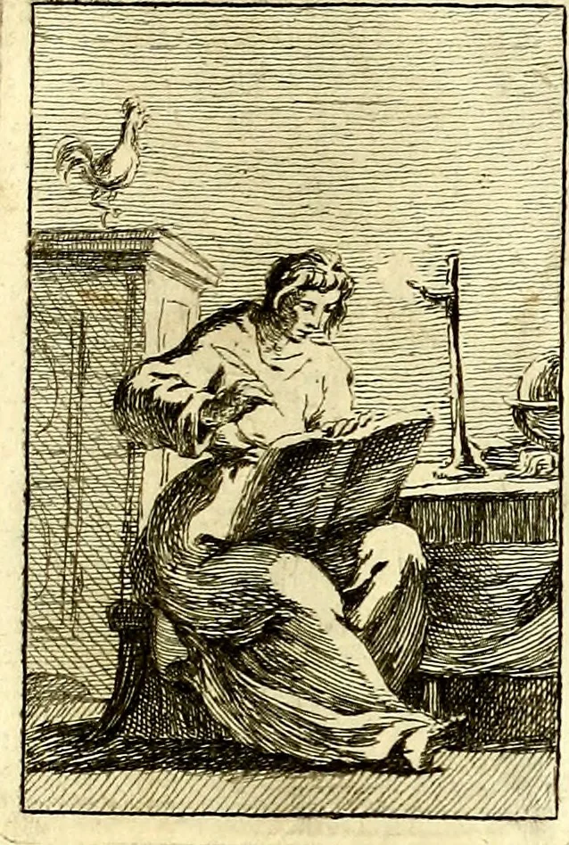 An illustration from Iconologie tirée de divers auteurs : ouvrage utile aux gens de lettres, aux poëtes, aux artistes, & généralement à tous les amateurs des beaux arts, 1759, leaf 224