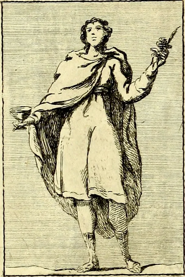 An illustration from Iconologie tirée de divers auteurs : ouvrage utile aux gens de lettres, aux poëtes, aux artistes, & généralement à tous les amateurs des beaux arts, 1759, leaf 226