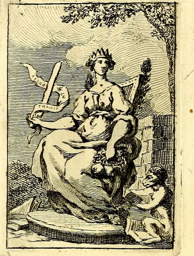 An illustration from Iconologie tirée de divers auteurs : ouvrage utile aux gens de lettres, aux poëtes, aux artistes, & généralement à tous les amateurs des beaux arts, 1759, leaf 31