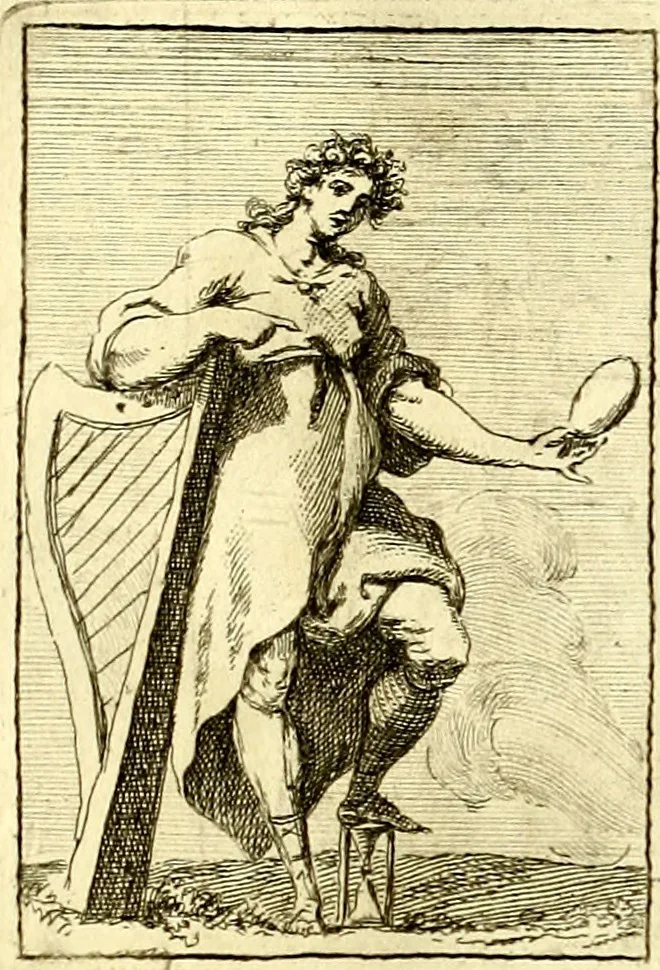 An illustration from Iconologie tirée de divers auteurs : ouvrage utile aux gens de lettres, aux poëtes, aux artistes, & généralement à tous les amateurs des beaux arts, 1759, leaf 36