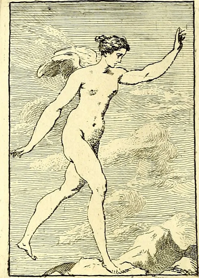 An illustration from Iconologie tirée de divers auteurs : ouvrage utile aux gens de lettres, aux poëtes, aux artistes, & généralement à tous les amateurs des beaux arts, 1759, leaf 47