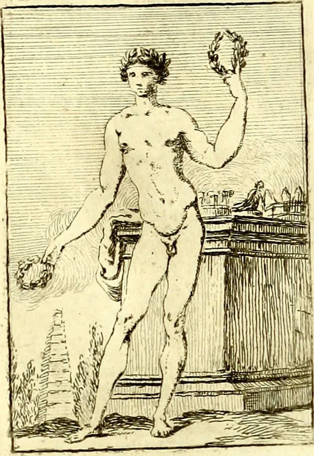 An illustration from Iconologie tirée de divers auteurs : ouvrage utile aux gens de lettres, aux poëtes, aux artistes, & généralement à tous les amateurs des beaux arts, 1759, leaf 62