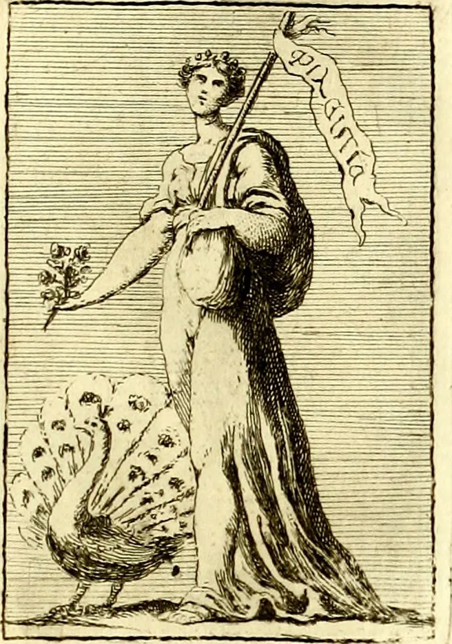 An illustration from Iconologie tirée de divers auteurs : ouvrage utile aux gens de lettres, aux poëtes, aux artistes, & généralement à tous les amateurs des beaux arts, 1759, leaf 64