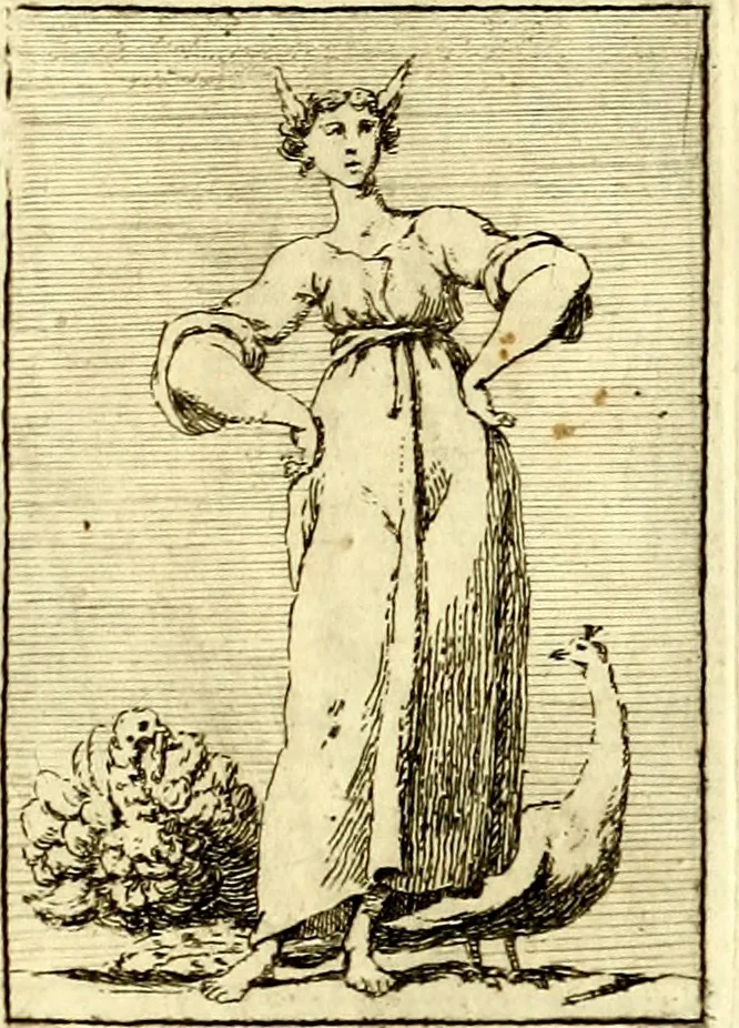 An illustration from Iconologie tirée de divers auteurs : ouvrage utile aux gens de lettres, aux poëtes, aux artistes, & généralement à tous les amateurs des beaux arts, 1759, leaf 70