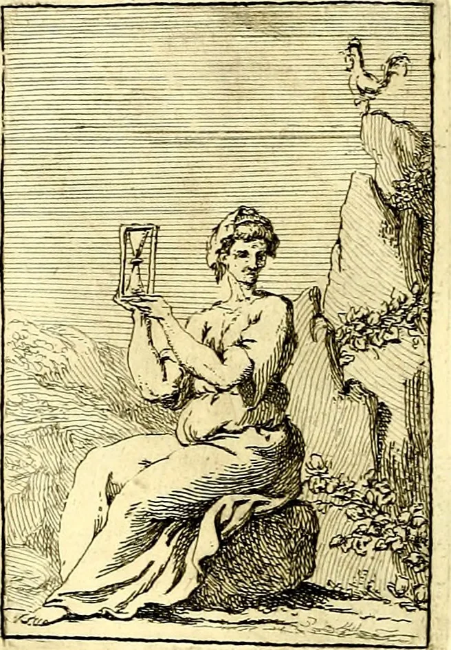 An illustration from Iconologie tirée de divers auteurs : ouvrage utile aux gens de lettres, aux poëtes, aux artistes, & généralement à tous les amateurs des beaux arts, 1759, leaf 73