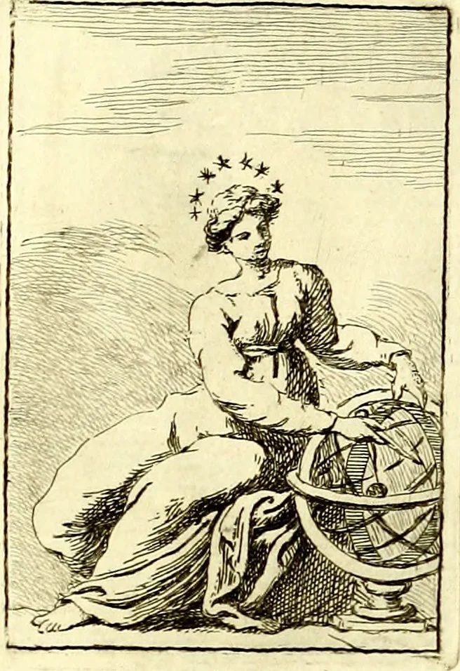 An illustration from Iconologie tirée de divers auteurs : ouvrage utile aux gens de lettres, aux poëtes, aux artistes, & généralement à tous les amateurs des beaux arts, 1759, leaf 74