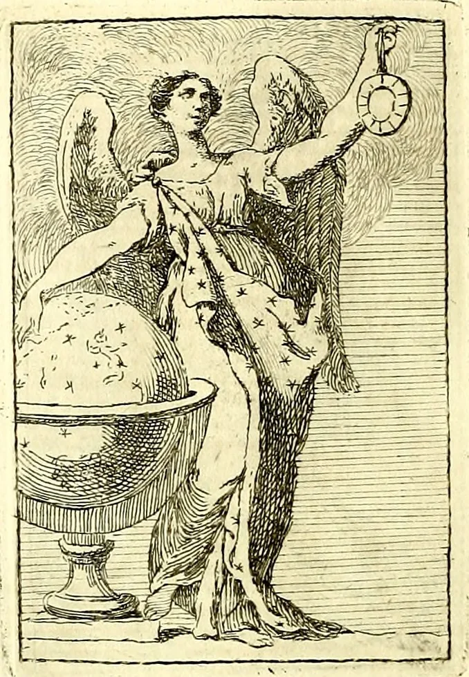 An illustration from Iconologie tirée de divers auteurs : ouvrage utile aux gens de lettres, aux poëtes, aux artistes, & généralement à tous les amateurs des beaux arts, 1759, leaf 75