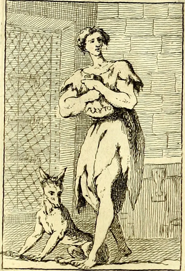 An illustration from Iconologie tirée de divers auteurs : ouvrage utile aux gens de lettres, aux poëtes, aux artistes, & généralement à tous les amateurs des beaux arts, 1759, leaf 76