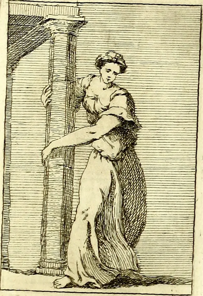 An illustration from Iconologie tirée de divers auteurs : ouvrage utile aux gens de lettres, aux poëtes, aux artistes, & généralement à tous les amateurs des beaux arts, 1759, leaf 78