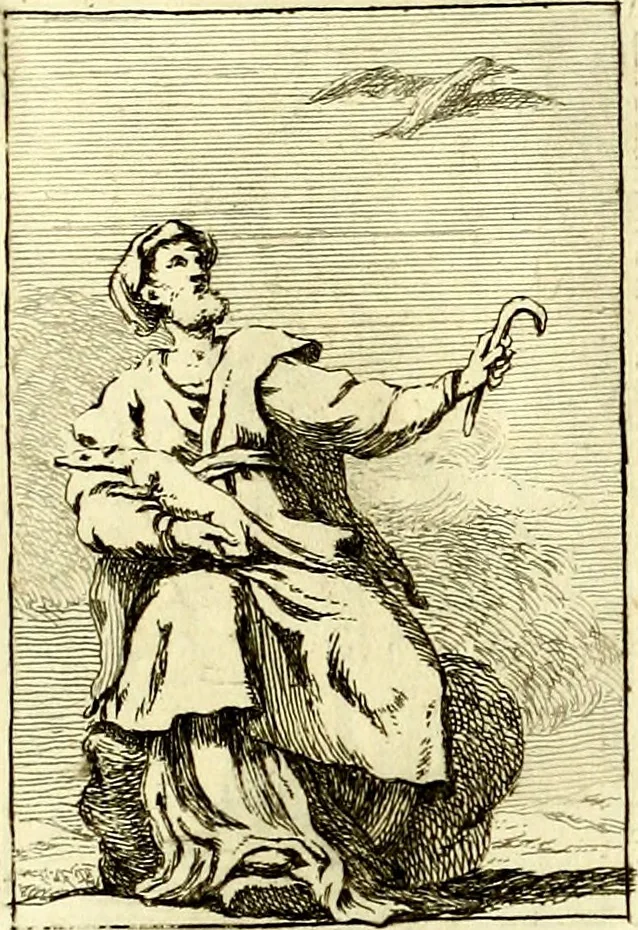 An illustration from Iconologie tirée de divers auteurs : ouvrage utile aux gens de lettres, aux poëtes, aux artistes, & généralement à tous les amateurs des beaux arts, 1759, leaf 80