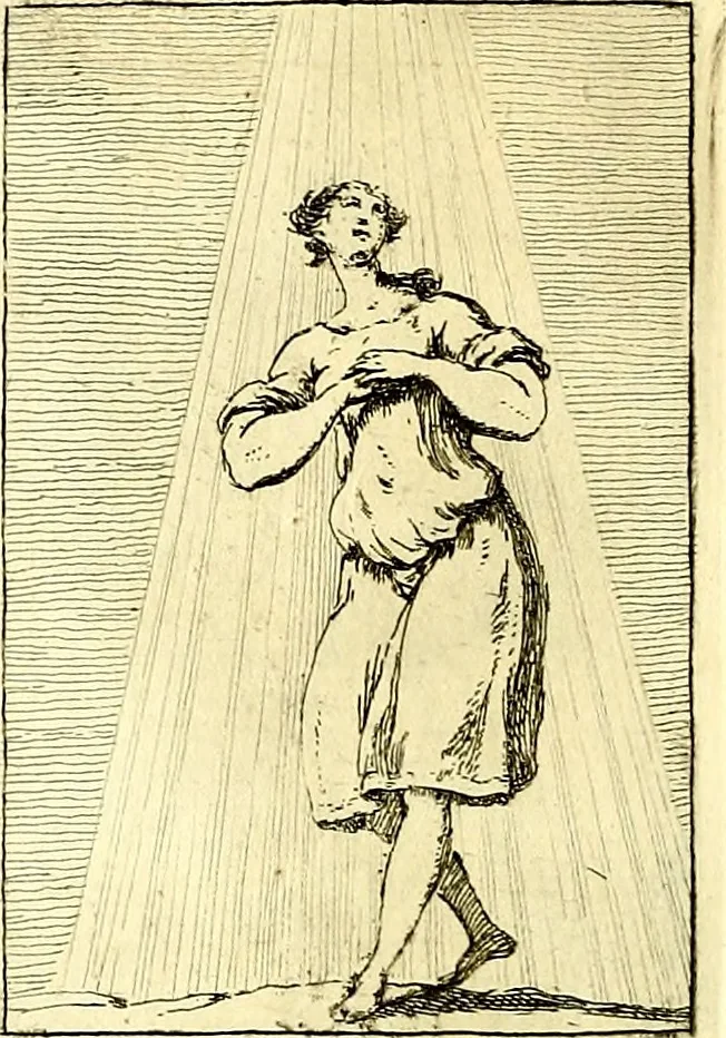 An illustration from Iconologie tirée de divers auteurs : ouvrage utile aux gens de lettres, aux poëtes, aux artistes, & généralement à tous les amateurs des beaux arts, 1759, leaf 85