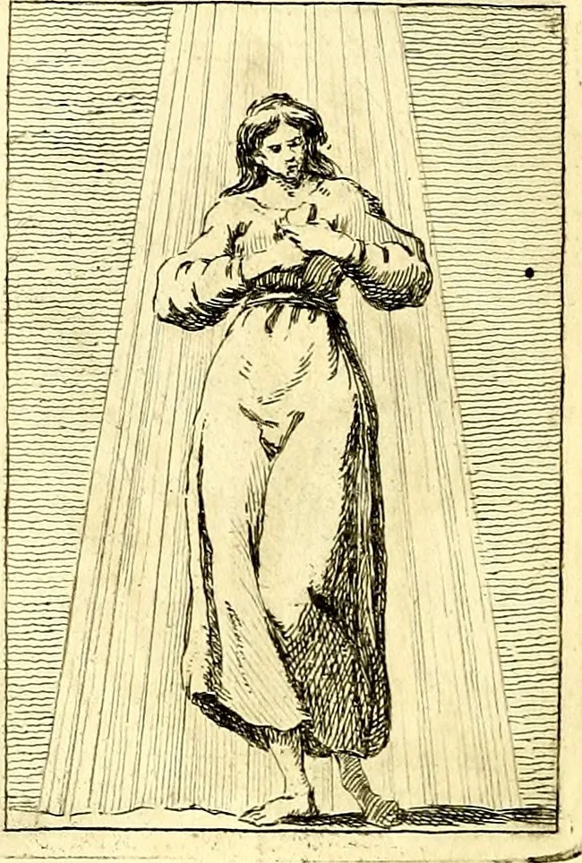 An illustration from Iconologie tirée de divers auteurs : ouvrage utile aux gens de lettres, aux poëtes, aux artistes, & généralement à tous les amateurs des beaux arts, 1759, leaf 89