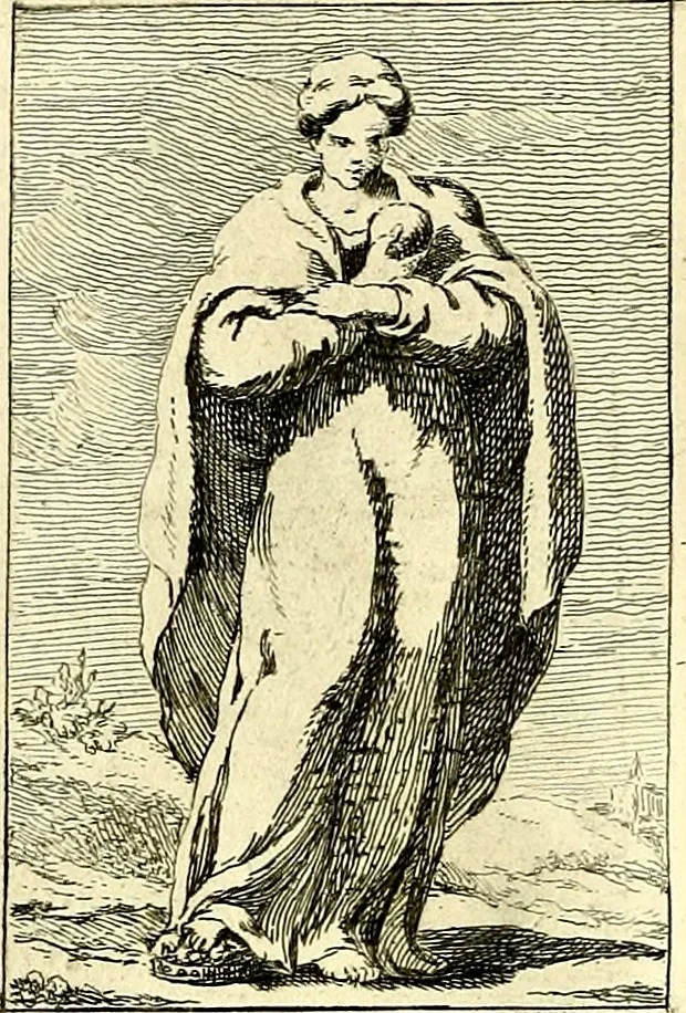 An illustration from Iconologie tirée de divers auteurs : ouvrage utile aux gens de lettres, aux poëtes, aux artistes, & généralement à tous les amateurs des beaux arts, 1759, leaf 101