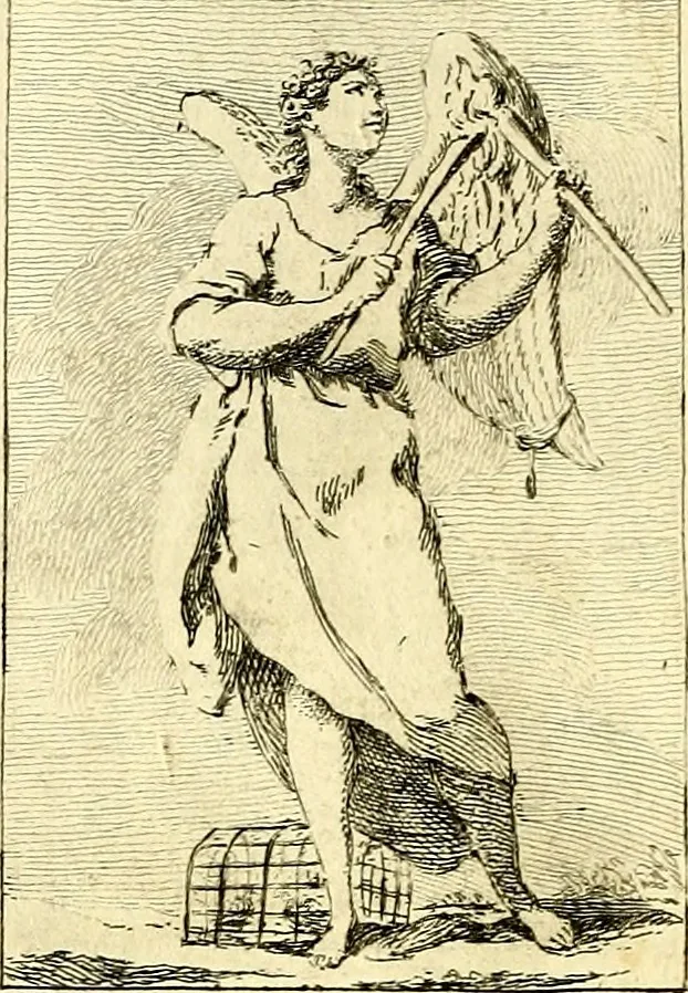 An illustration from Iconologie tirée de divers auteurs : ouvrage utile aux gens de lettres, aux poëtes, aux artistes, & généralement à tous les amateurs des beaux arts, 1759, leaf 103