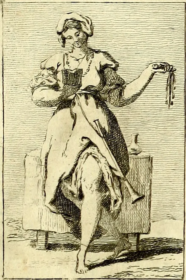 An illustration from Iconologie tirée de divers auteurs : ouvrage utile aux gens de lettres, aux poëtes, aux artistes, & généralement à tous les amateurs des beaux arts, 1759, leaf 104