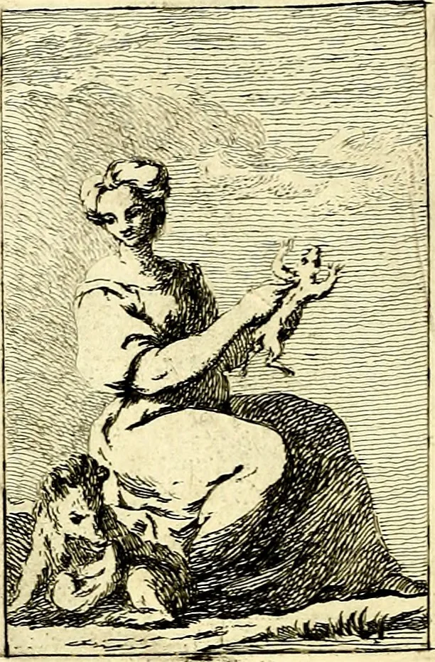 An illustration from Iconologie tirée de divers auteurs : ouvrage utile aux gens de lettres, aux poëtes, aux artistes, & généralement à tous les amateurs des beaux arts, 1759, leaf 115