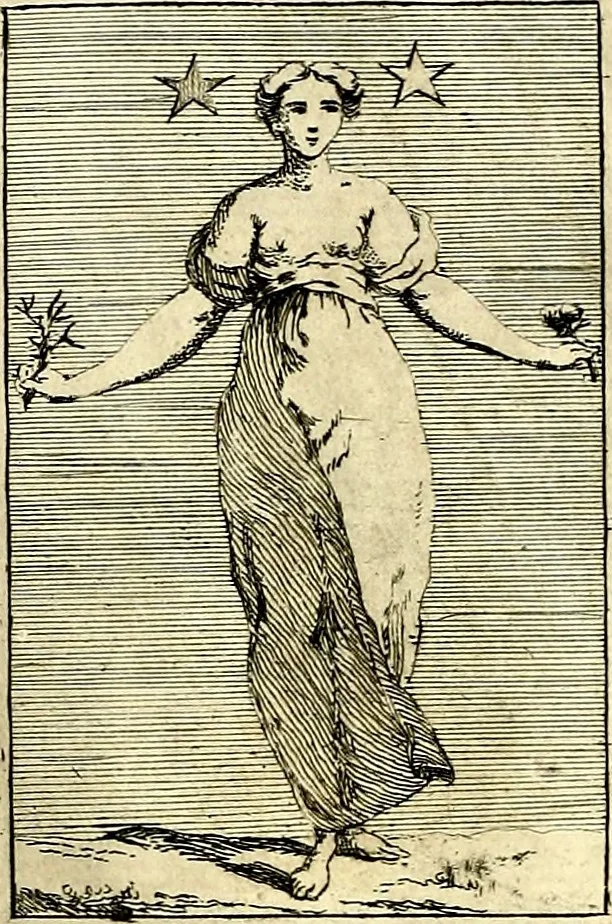 An illustration from Iconologie tirée de divers auteurs : ouvrage utile aux gens de lettres, aux poëtes, aux artistes, & généralement à tous les amateurs des beaux arts, 1759, leaf 119