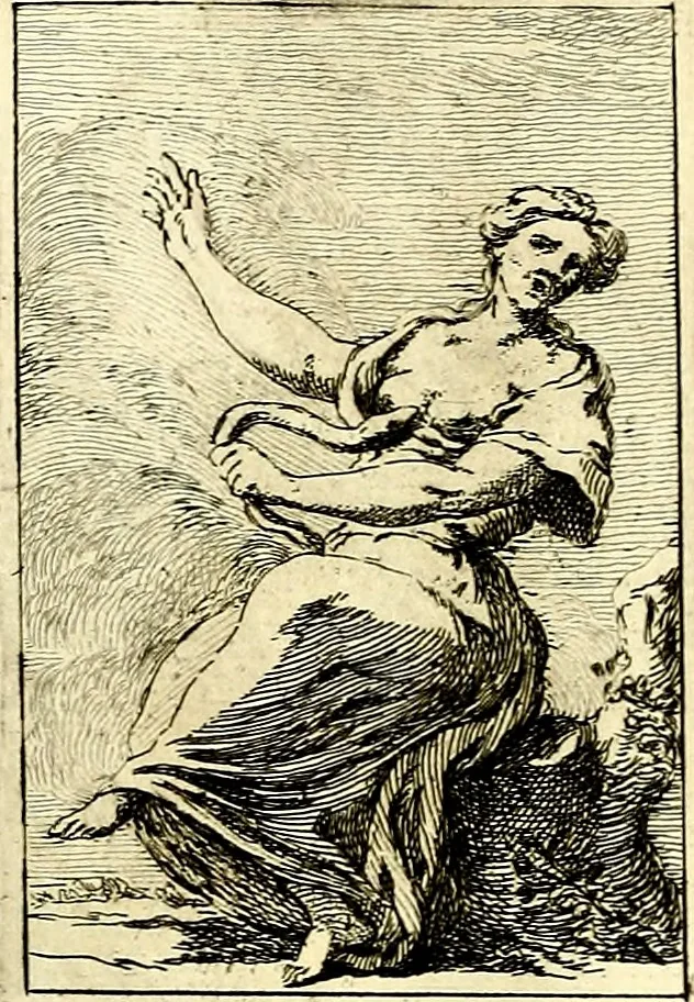 An illustration from Iconologie tirée de divers auteurs : ouvrage utile aux gens de lettres, aux poëtes, aux artistes, & généralement à tous les amateurs des beaux arts, 1759, leaf 129